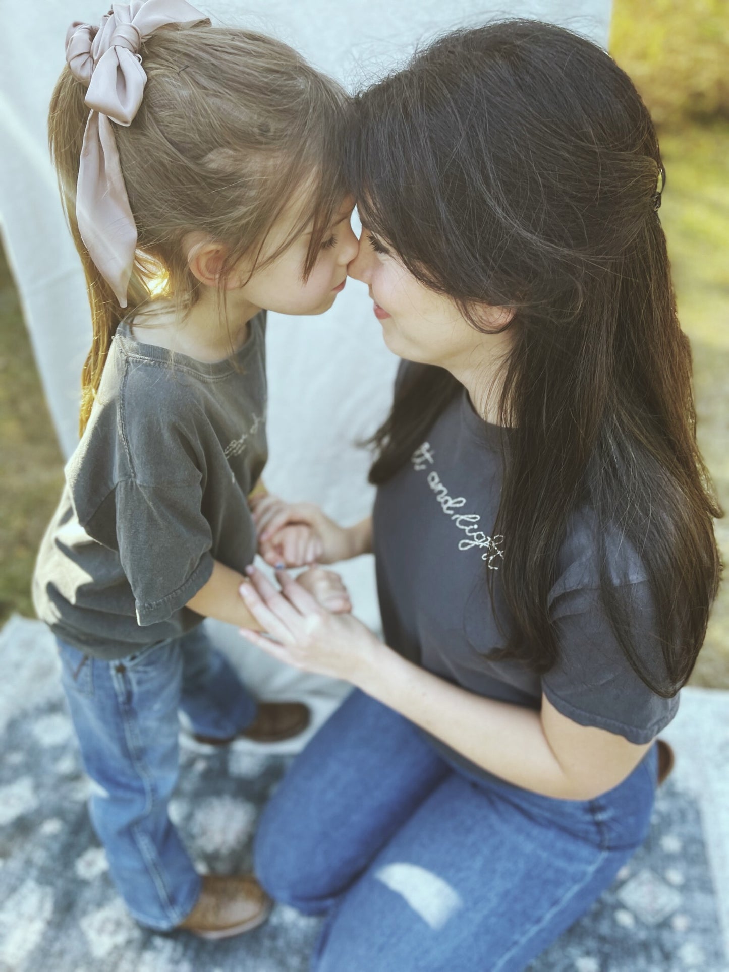 Salt + Light Embroidered T-shirt