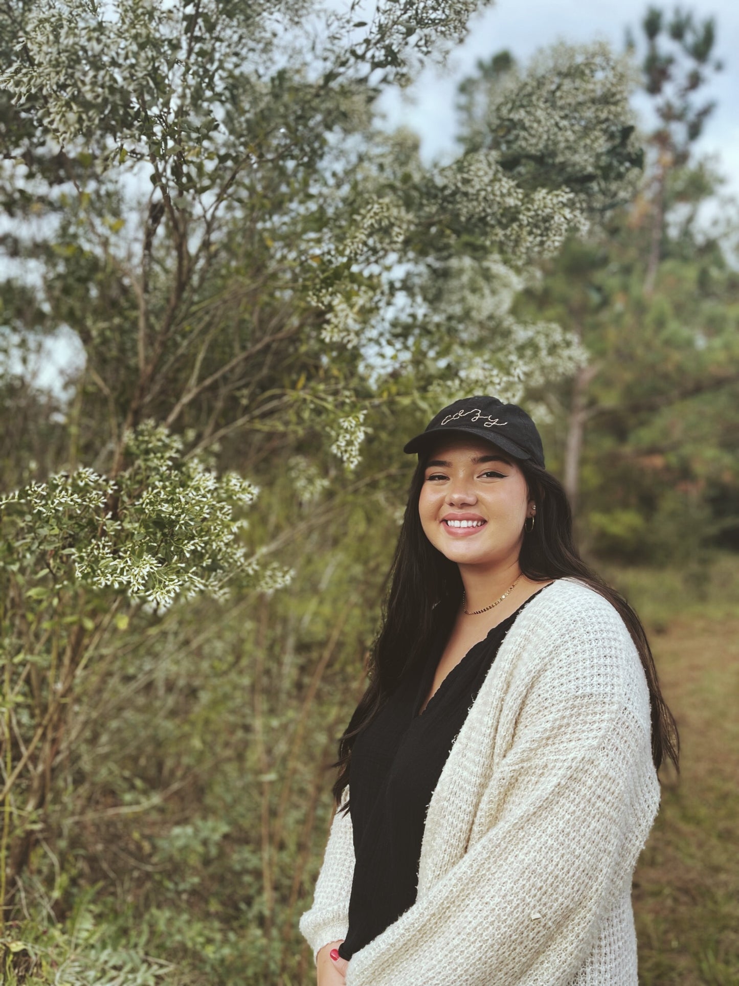 Cozy Embroidered Hat