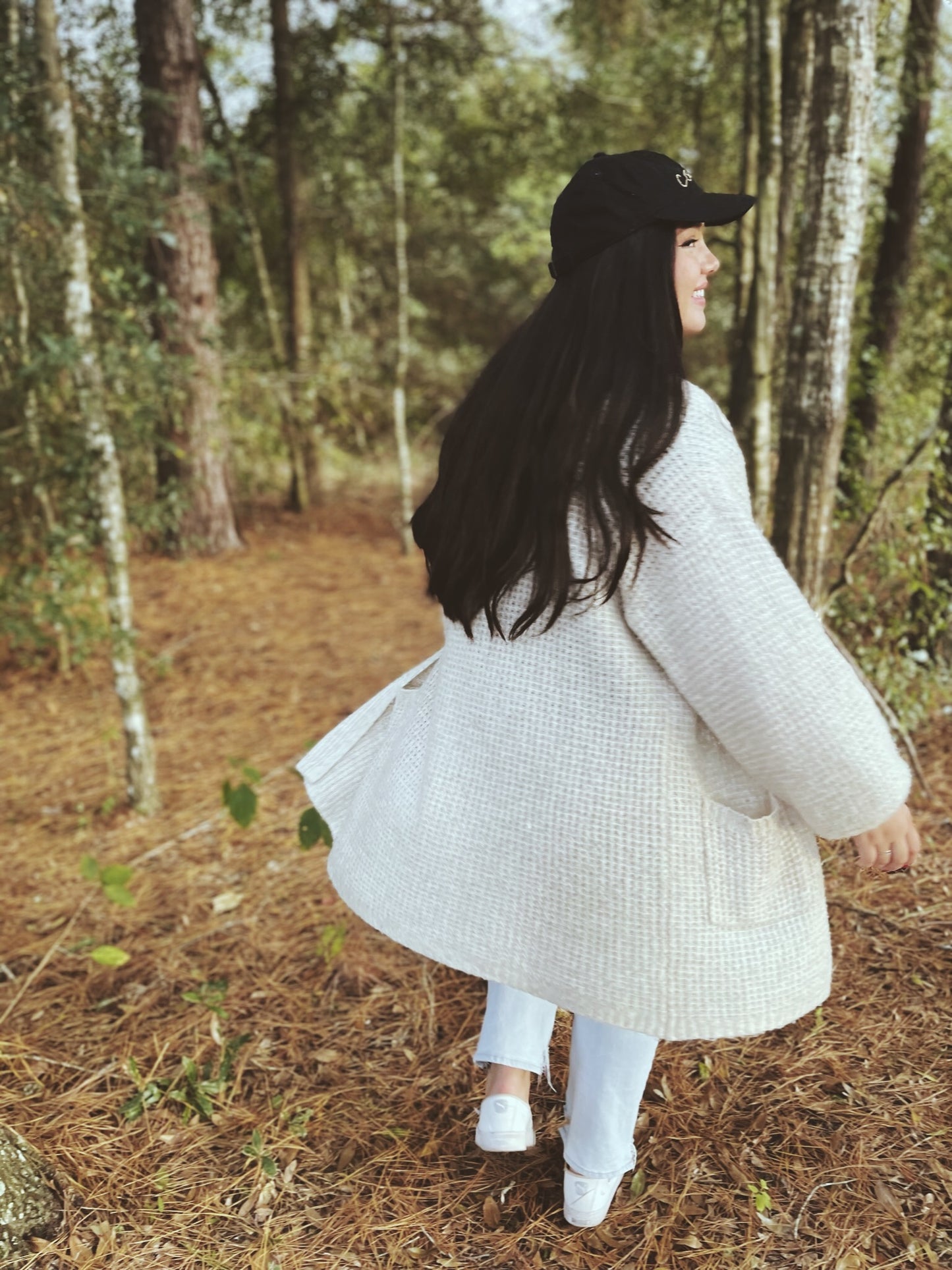 Simple Leaf Embroidered Hat