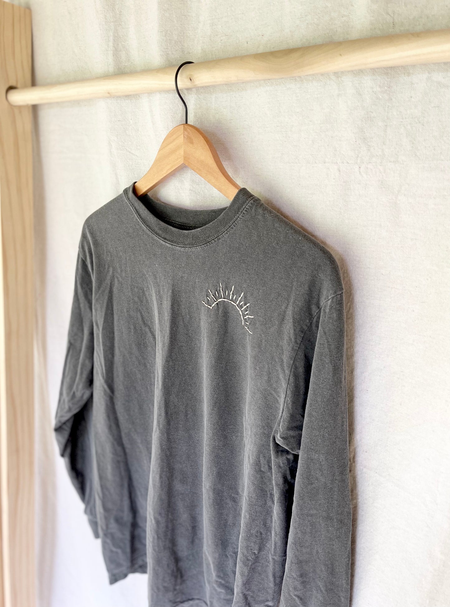 Rising Sun Embroidered T-shirt