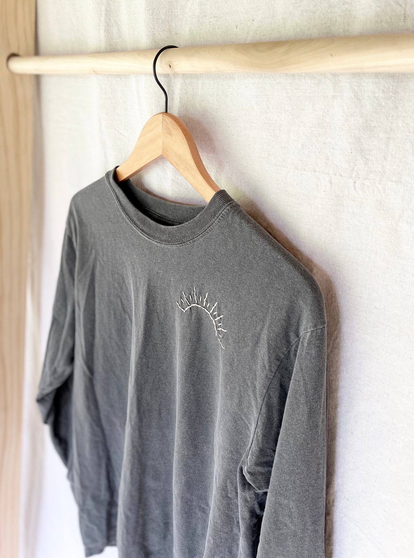 Rising Sun Embroidered T-shirt