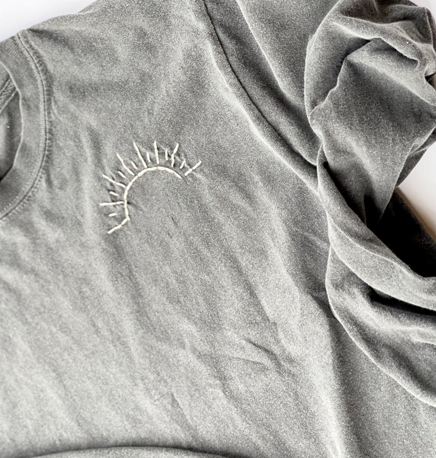 Rising Sun Embroidered T-shirt